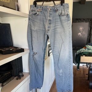 Levi 501’s Blue Denim Jeans